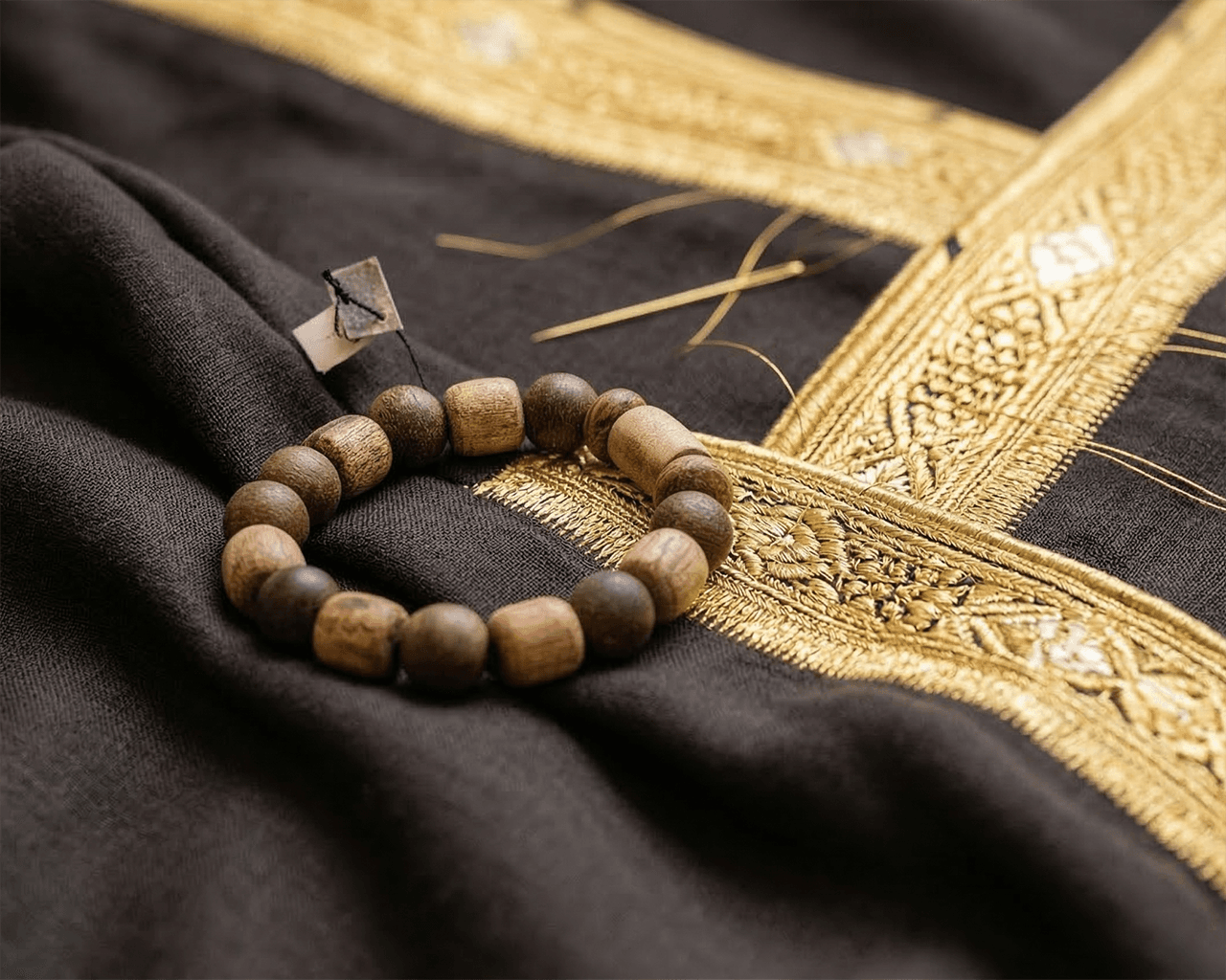 Cambodia Oud Beaded VI