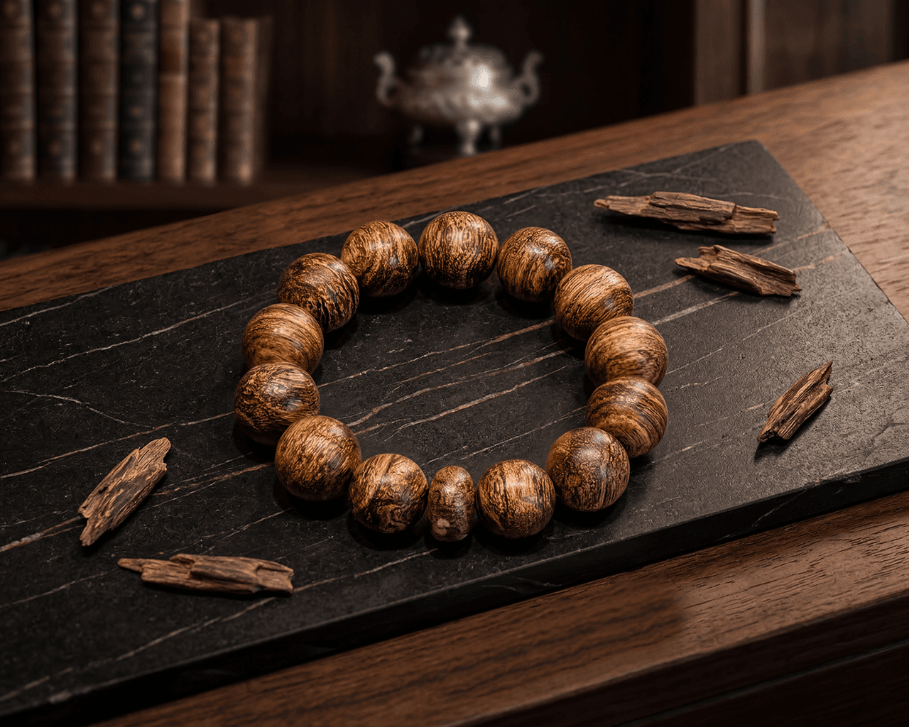 Cambodia Oud Beaded II