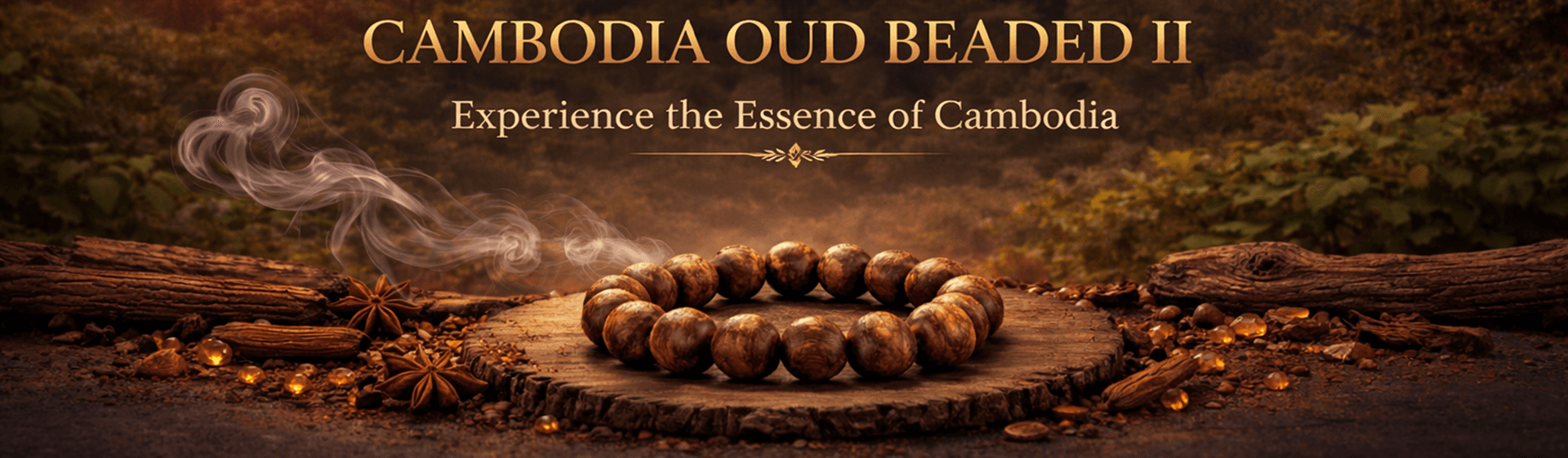 Cambodia Oud Beaded II