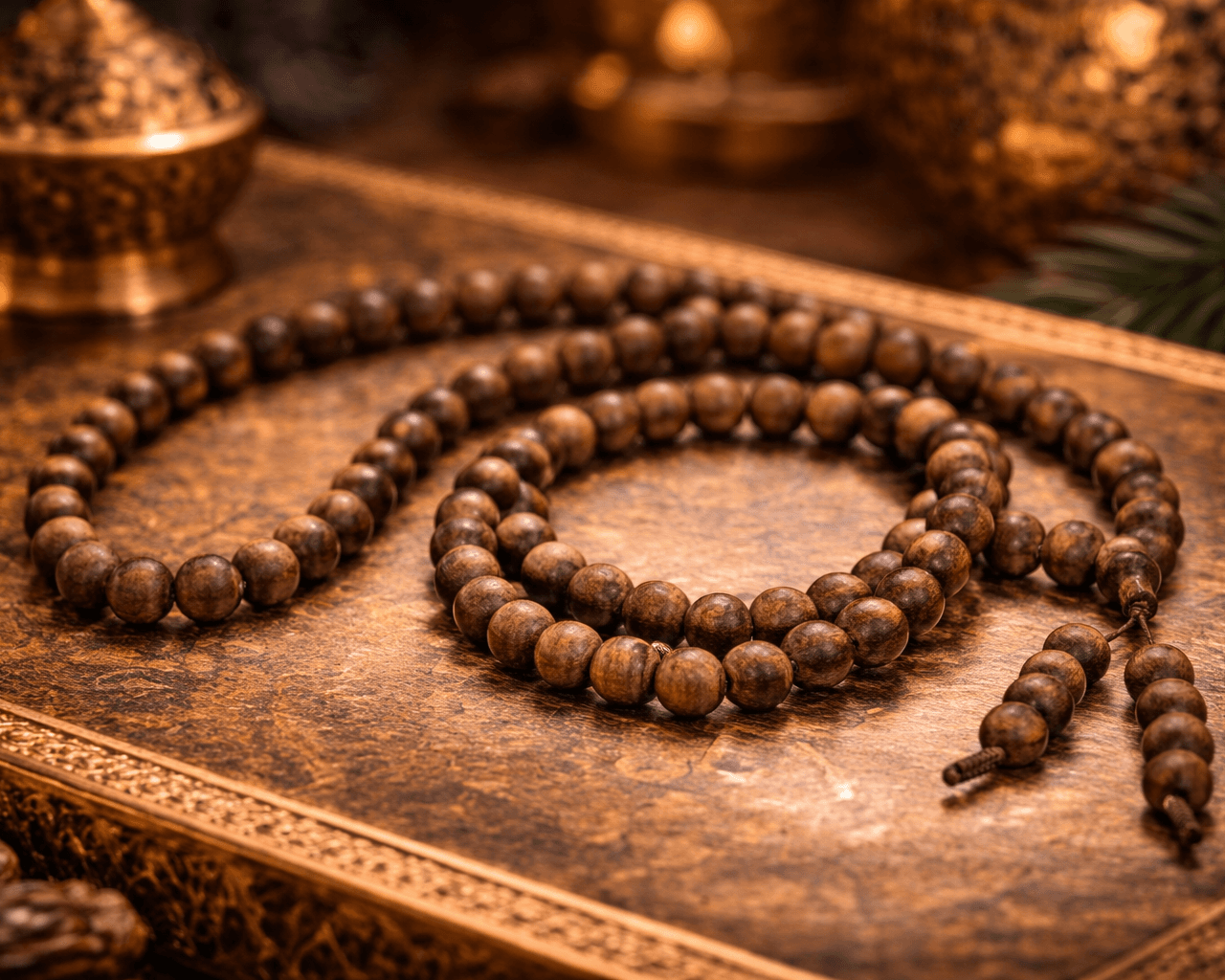Cambodia Oud Beaded I